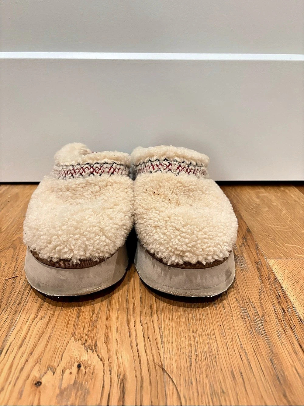UGG Shearling Tazz Slip Ons